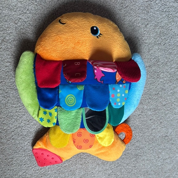 Melissa & Doug Flip Fish Soft Baby Toy - Tummy Tim - Picture 1 of 3